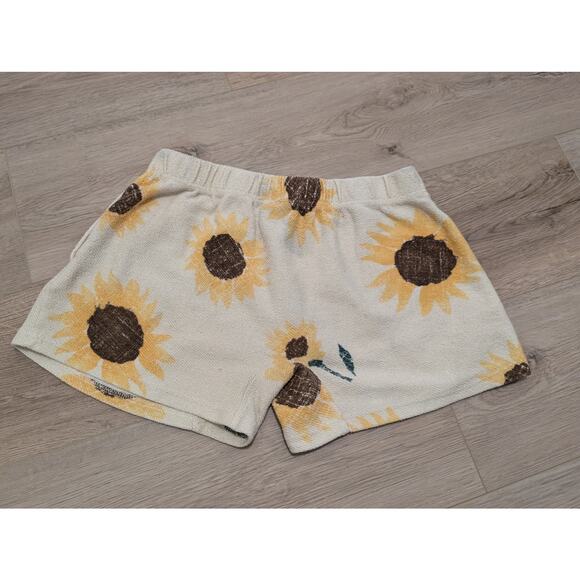 Urban Outfitters Out From Under Sunflower Print Lounge‎ Mini Shorts - Picture 3 of 5
